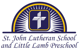 St. John Lutheran School and Little Lamb Preschool Logo