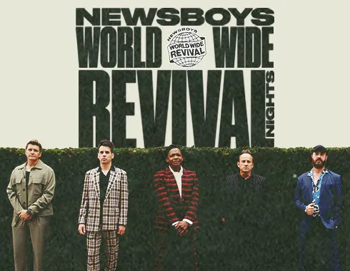 Newsboys World Wide Revival Tour Graphic
