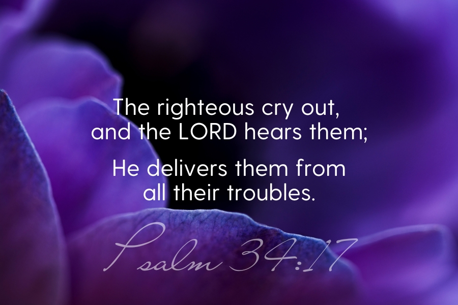 Psalm 34:17