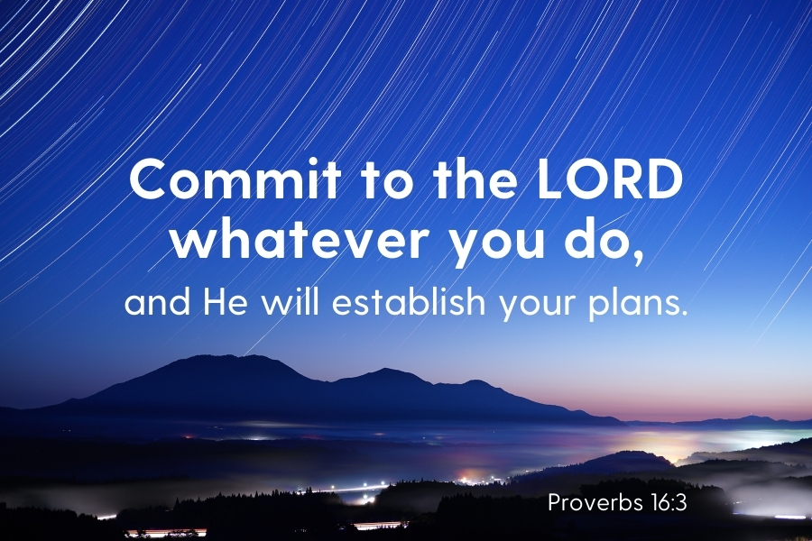Proverbs 16:3